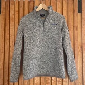 Womens Patagonia Better Sweater 1/4 Zip Fleece